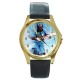 Sachin Tendulkar - Gold Tone Metal Watch