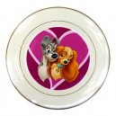 Disney Lady And The Tramp - Porcelain Plate