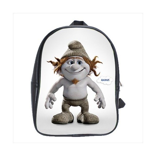 The Smurfs Hackus Smurf School Bag Medium Stars On Stuff