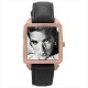 Elvis Presley - Square Unisex Rose Gold Tone Watch