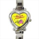 Roobarb And Custard - Heart Shaped Italian Charm Watch