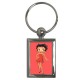 Betty Boop - Rectangle Keyring