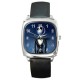 Jack Skellington The Nightmare Before Christmas - Silver Tone Square Metal Watch