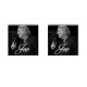 Joe Longthorne - Cufflinks (Square)