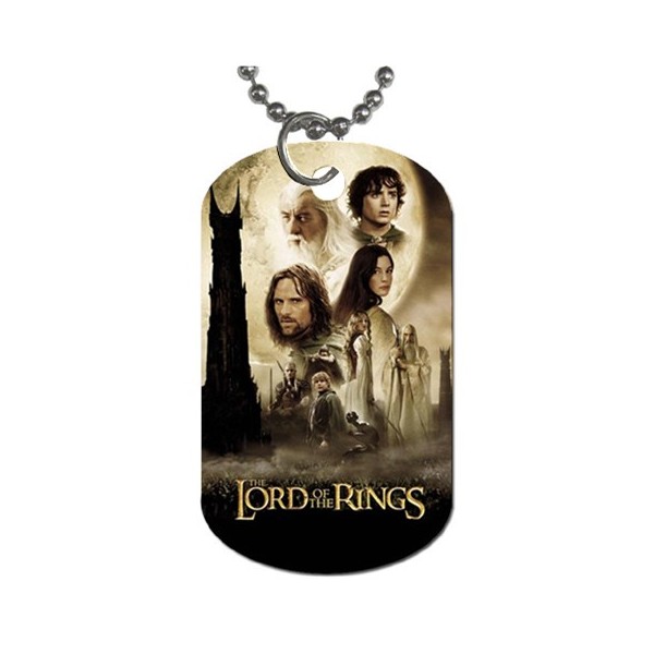 Lord of the rings dog tag hotsell