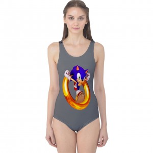 Sonic The Hedgehog One Piece Swimsuit Stars On Stuff